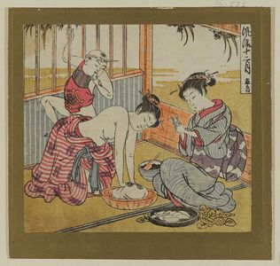 Isoda Koryusai: The Fifth Month (Satsuki), from the series Fashionable Twelve Months (Fûryû jûni tsuki) - Museum of Fine Arts