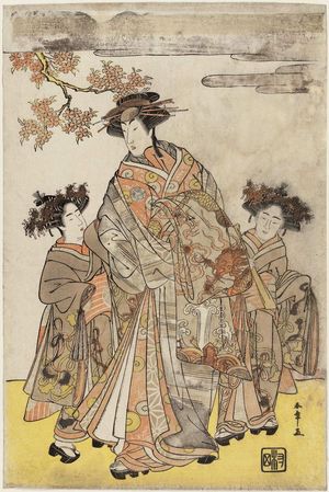Katsukawa Shunsho: Actor as Courtesan - Museum of Fine Arts