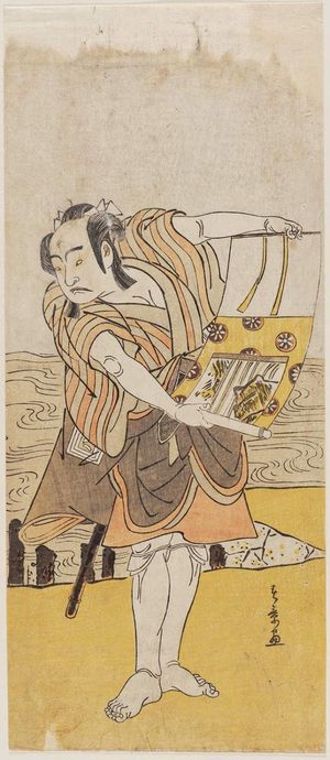 Katsukawa Shunsho: Actor Ichikawa Yaozô II as Ume no Yoshibei - Museum of Fine Arts