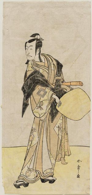 Katsukawa Shunsho: Actor Ichikawa Danjuro as Honzo - Museum of Fine Arts