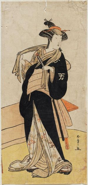 Katsukawa Shunsho: Actor Segawa Kikunojo III as Yakko Koman - Museum of Fine Arts