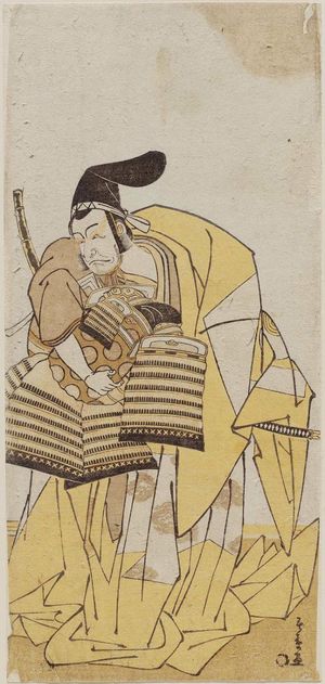 Japanese Print "Actor Ichikawa Ebizô IV as Kudô Suketsune" by Katsukawa Shunsho, 勝川春章 (Katsukawa Shunshô)