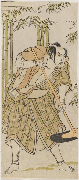 Katsukawa Shunsho: Actor Ichikawa Danzo IV as Jihizo - Museum of Fine Arts