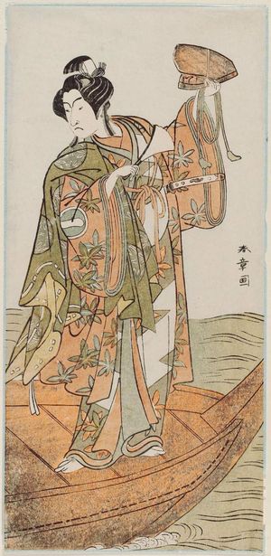 Katsukawa Shunsho: Actor Yoshizawa Iroha as Yosooi-himé - Museum of Fine Arts