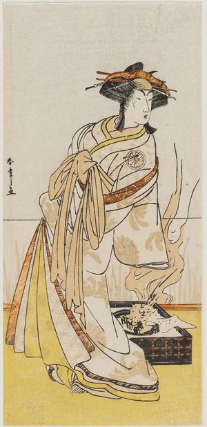 Katsukawa Shunsho: Actor Segawa Kikunojo III as the gost of Takao - Museum of Fine Arts