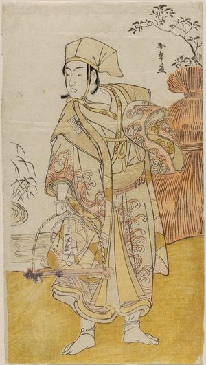 Katsukawa Shunsho: Actor Ichikawa Monnosuke II as Kanonosuke - Museum of Fine Arts