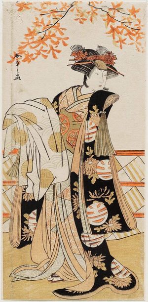 Katsukawa Shunsho: Actor Segawa Kikunojo III as Suo no Naishi - Museum of Fine Arts