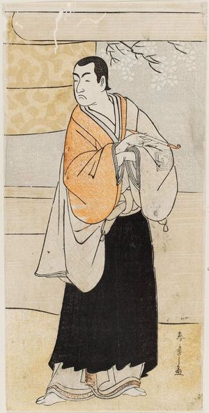 Katsukawa Shunsho: Actor Ichikawa Monnosuke II as Rensei-hoshi - Museum of Fine Arts