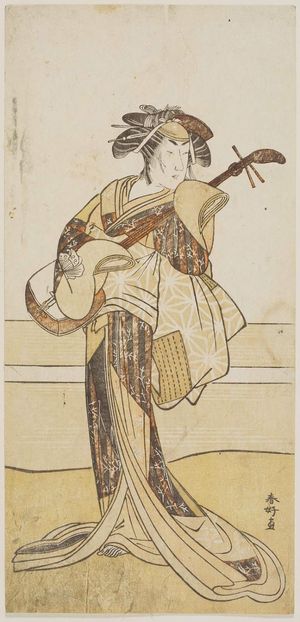 Katsukawa Shunko: Actor Yamashita Mangiku I as Osan - Museum of Fine Arts