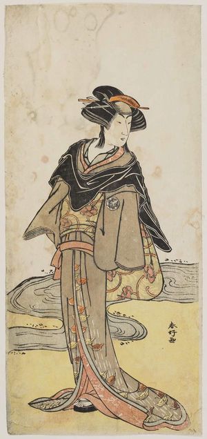 Japanese Print "Actor" by Katsukawa Shunko, 勝川春好 (Katsukawa Shunkô)