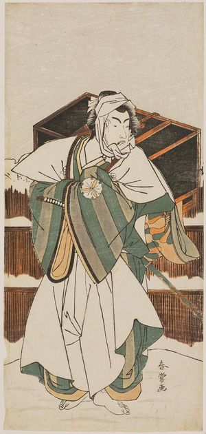 Katsukawa Shunjô: Actor Matsumoto Kôshirô IV as Ise no Saburô - Museum of Fine Arts