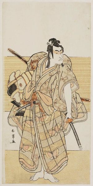 Katsukawa Shunjô: Actor Ichikawa Monnosuke II - ボストン美術館