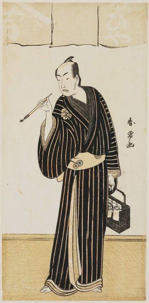 Katsukawa Shunjô: Actor Matsumoto Koshiro IV as Obiya Choemon - Museum of Fine Arts