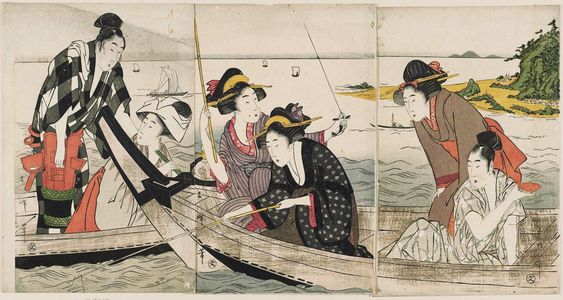 Sekihô: Fishing Party - Museum of Fine Arts