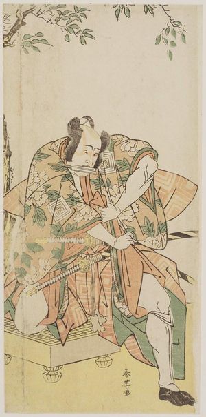 Katsukawa Shun'ei: Actor Ichikawa Yaozô - Museum of Fine Arts