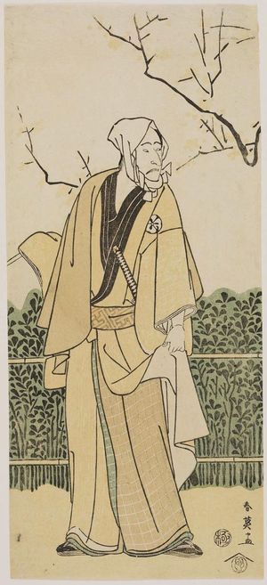 Katsukawa Shun'ei: Actor Morita Kan'ya VIII - Museum of Fine Arts