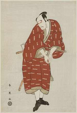 Katsukawa Shun'ei: Actor as Teraoka Heiemon - Museum of Fine Arts