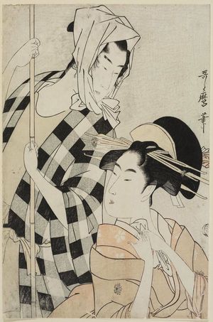 Kitagawa Utamaro: Beauty and Boatman - Museum of Fine Arts