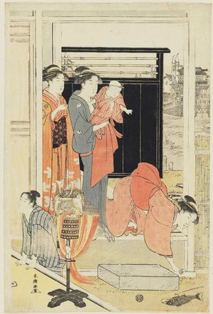 Katsukawa Shuncho: Celebrating the Boys' Festival - Museum of Fine Arts