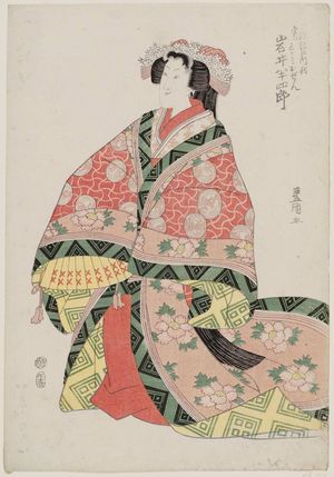 Utagawa Toyokuni I: Actor Iwai Hanshirô - Museum of Fine Arts
