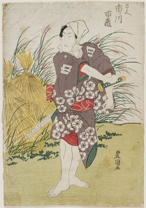 Utagawa Toyokuni I: Actor Ichikawa Ichizô - Museum of Fine Arts