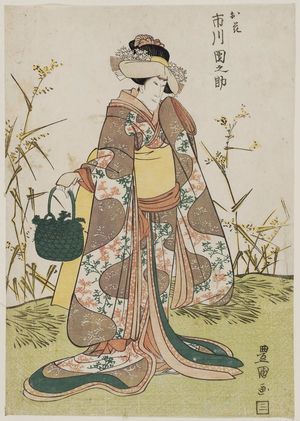 Utagawa Toyokuni I: Actor Ichikawa Dannosuke as Ohana - Museum of Fine Arts
