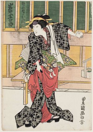 Japanese Print "Actor Iwai Hanshirô" by Utagawa Toyokuni I, 歌川豊国 (Utagawa Toyokuni I)