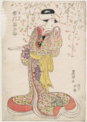 Utagawa Toyokuni I: Actor Ichikawa Dannosuke as Onoe - Museum of Fine Arts