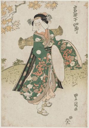 Utagawa Toyokuni I: Actor Iwai Hanshirô - Museum of Fine Arts