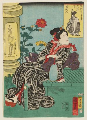 Utagawa Kuniyoshi: Sumidagawa shichi fukujin no uchi - Museum of Fine Arts