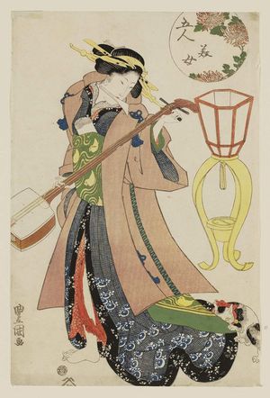 Utagawa Toyokuni I: Gonin bijo - Museum of Fine Arts