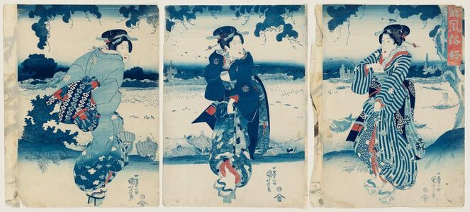 Utagawa Kuniyoshi: Favorite Customs of the Present Day (Tôsei fûzoku kô) - Museum of Fine Arts
