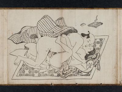 西川祐信: Erotic Prints - ボストン美術館