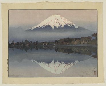 Yoshida Hiroshi: Lake Yamanaka (Yamanaka-ko) - Museum of Fine Arts