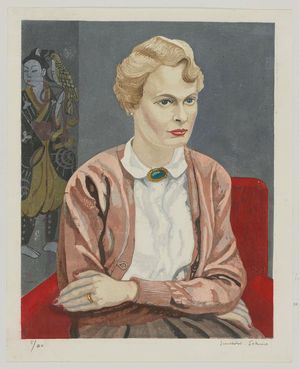 関野準一郎: Portrait of Mrs. Fritz W. Bilfinger - ボストン美術館