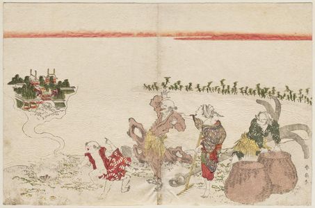 Katsukawa Shunko: The Clam's MIrage of the Dragon Palace - Museum of Fine Arts