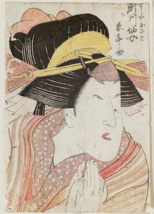 Katsukawa Shuntei: Actor Segawa Senjo - Museum of Fine Arts
