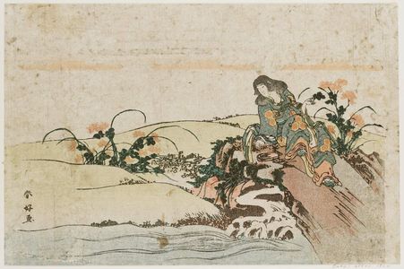 Katsukawa Shunko: The Chrysanthemum Boy (Kikujidô) - Museum of Fine Arts