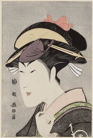 Utagawa Kunimasa: Actor Matsumoto Yonesaburô - Museum of Fine Arts
