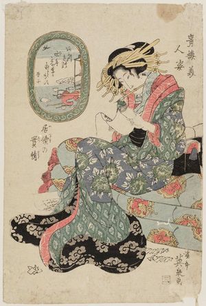 Keisai Eisen: Seirô bijin sugata - Museum of Fine Arts