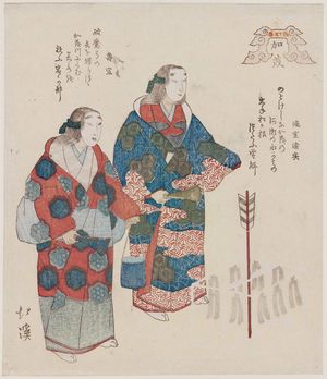 Totoya Hokkei: Kamo, Nô jûgoban - Museum of Fine Arts