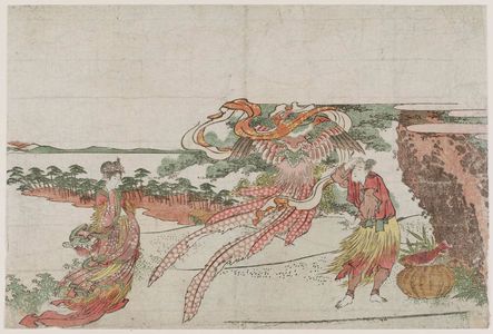Katsushika Hokusai: Hagoromo - Museum of Fine Arts