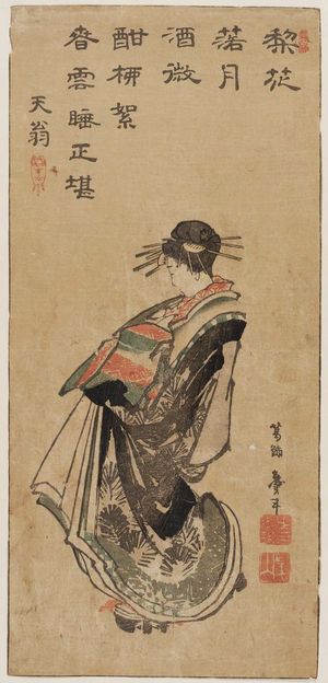 Katsushika Taito II: Courtesan on Parade - Museum of Fine Arts