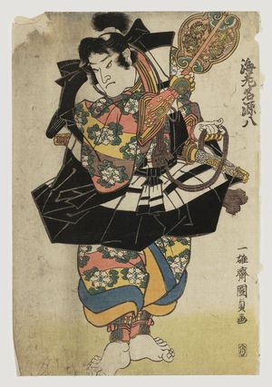 Utagawa Kunisada, 歌川国貞 (Utagawa Kunisada I (Toyokuni III))による浮世絵「Ebina Genpachi」