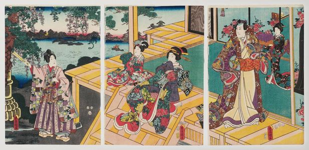 Utagawa Kunisada: Genji-e - Museum of Fine Arts