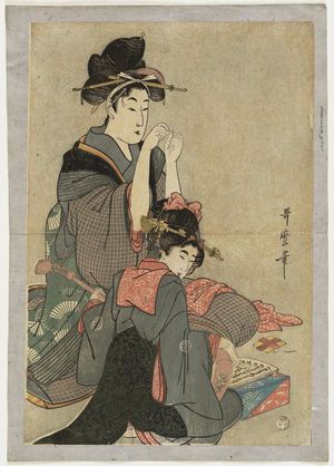 Kitagawa Utamaro: #17.3206.12 - Museum of Fine Arts