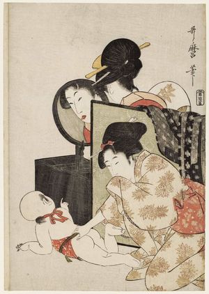 Kitagawa Utamaro: Peeping - Museum of Fine Arts