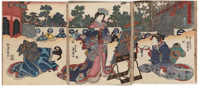 Utagawa Kunisada: Chûkô gishin den - Museum of Fine Arts