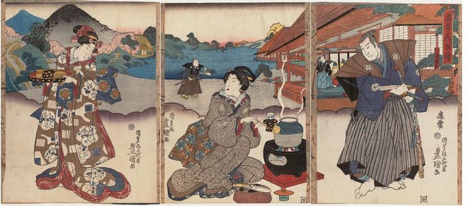 Utagawa Kunisada: Chûkô gishin den - Museum of Fine Arts