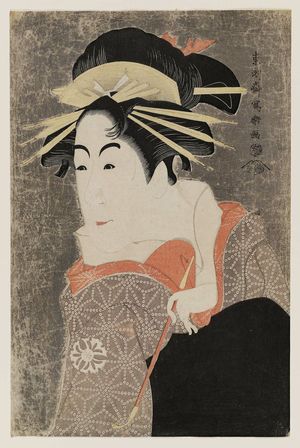 Toshusai Sharaku: Actor Matsumoto Yonesaburô as Kewaizaka no Shôshô, Actually Shinobu - Museum of Fine Arts